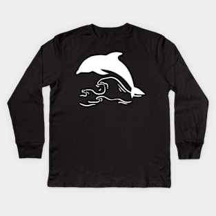 Dolphin Kids Long Sleeve T-Shirt